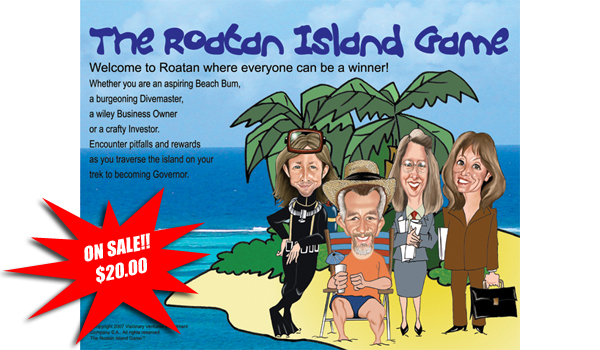 The Roatan Island Game Box Cover